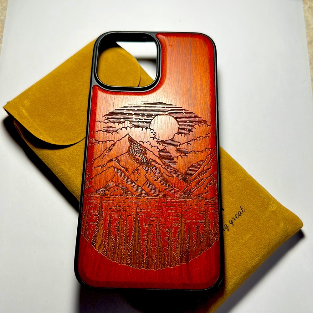 iPhone 13 Pro Max Real Redwood Case